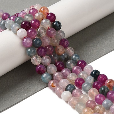 Dyed & Heated Natural Dragon Veins Agate Beads Strands G-P539-A01-23-1