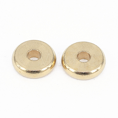 Brass Spacer Beads KK-F713-12C-7mm-1