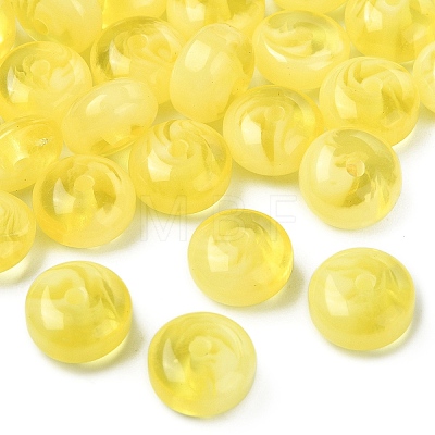 30Pcs Resin Beads RESI-YW0004-32B-1