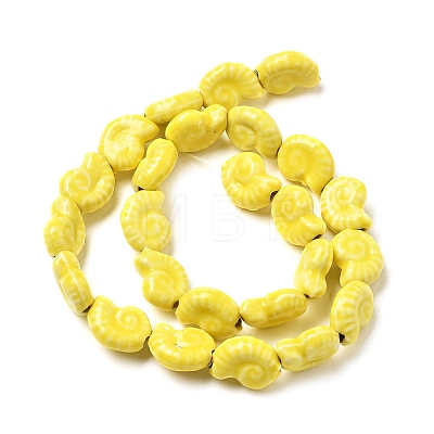 Ocean Series Glazed Porcelain Beads PORC-R002-03-02-1