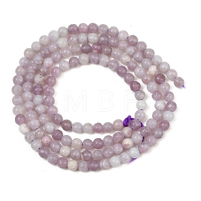 Natural Lepidolite Beads Strands GG-CBA0389-A05-3mm-1