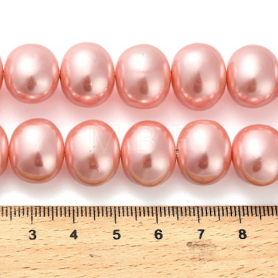 Shell Pearl Beads Strands BSHE-F013-01B-1