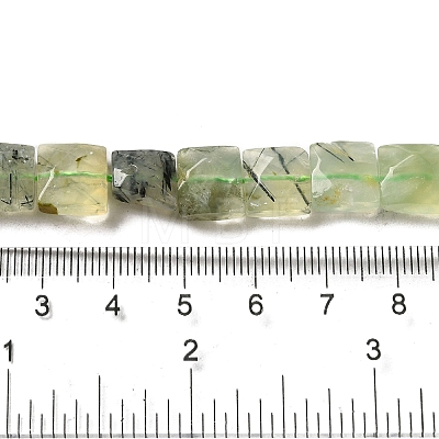 Natural Prehnite Beads Strands G-C109-A05-02-1