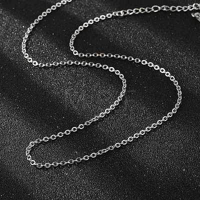 Tarnish Resistant 304 Stainless Steel Necklaces X-NJEW-E080-13P-01-1