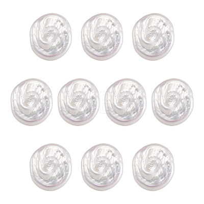 10Pcs Natural Nucleated Baroque Keshi Pearl Beads PEAR-TA0001-41-1