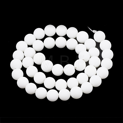 Opaque Glass Beads Strands G-T106-335-1