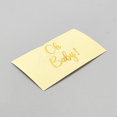 Paper Gilding Stickers DIY-WH0349-522A-1