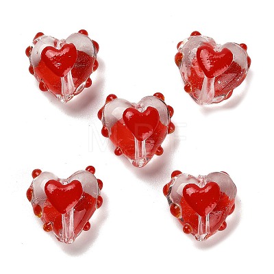 Handmade Lampwork Beads X1-LAMP-I028-01B-1