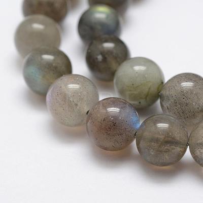 Natural Labradorite Beads Strands G-K209-04D-10mm-1