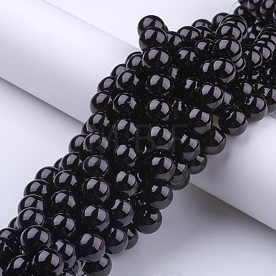 Glass Pearl Beads Strands HY-12D-B20-1