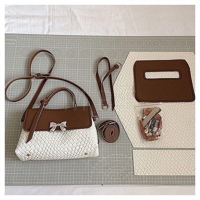 DIY Bowknot Crossbody Bags Set PW-WG06960-07-1