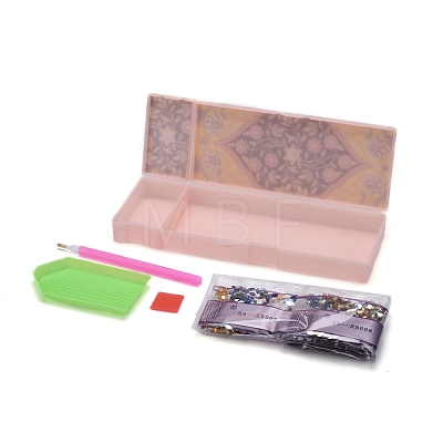 5D DIY Diamond Painting Stickers Kits For ABS Pencil Case Making DIY-F059-29-1