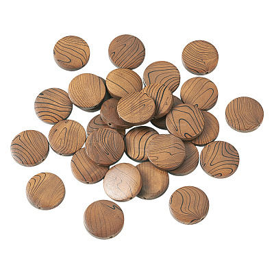 30Pcs Natural Schima Wood Beads WOOD-TA0003-07-1
