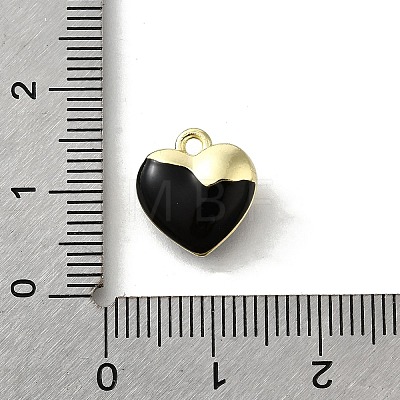 Alloy Enamel Charms PALLOY-R157-03G-02-1