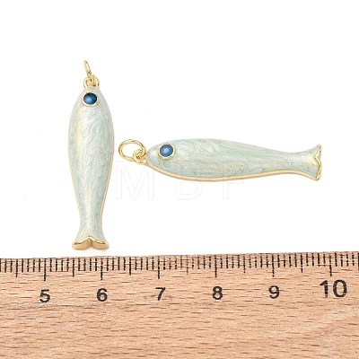 Brass Pendants KK-D019-29C-06G-1