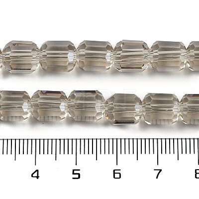 Electroplate Glass Beads Strands GLAA-G112-07C-1