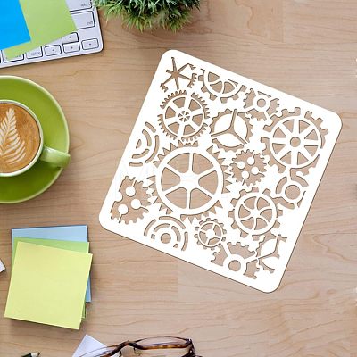 Plastic Reusable Drawing Painting Stencils Templates DIY-WH0172-228-1