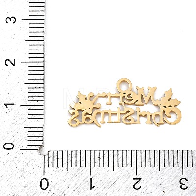 304 Stainless Steel Enamel Christmas Theme Charms STAS-G359-01G-01-1
