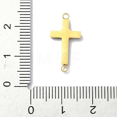 Ion Plating(IP) 304 Stainless Steel Crystal Rhinestone Connector Charms X-STAS-Z065-02G-02-1