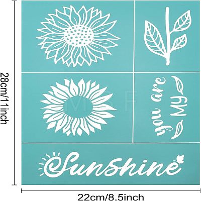 Self-Adhesive Silk Screen Printing Stencil DIY-WH0173-021-T-1