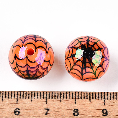 UV Plating Acrylic Beads PACR-N015-13B-03-1