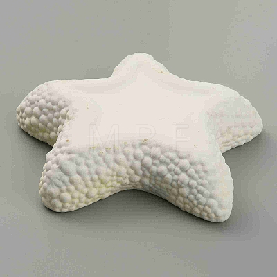 Starfish Shape Ceramic Jewelry Plate AJEW-WH0041-95A-1