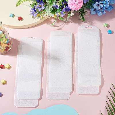50Pcs PP Plastic Watchband Storage Resealable Bags ABAG-TADJ0003-01B-1