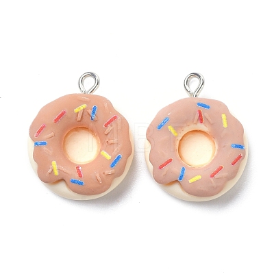 Resin Pendants X-RESI-G026-07-1