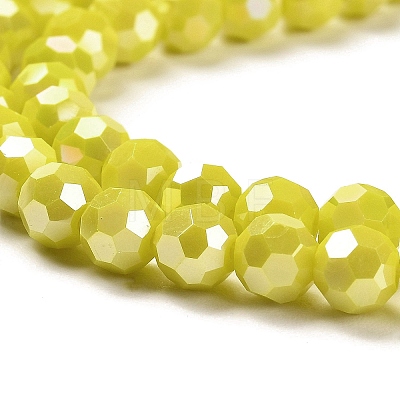 Opaque Glass Beads Stands EGLA-A035-P6mm-B04-1