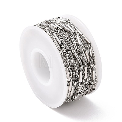 Tarnish Resistant Handmade 304 Stainless Steel Cable Chains CHS-G003-11P-A-1