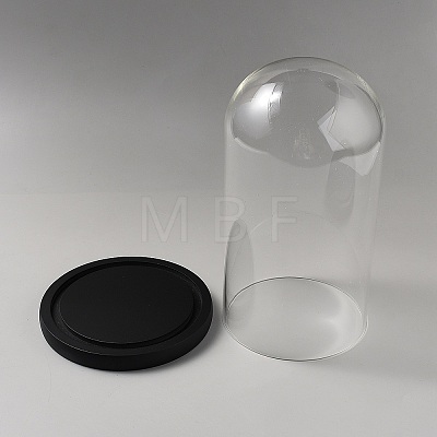 Arch Glass Dome Cover AJEW-WH0561-63-1