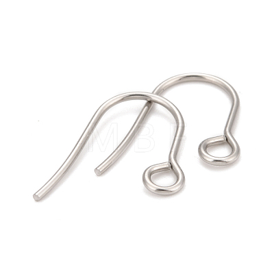 Tarnish Resistant 316 Surgical Stainless Steel Earring Hooks STAS-A056-11P-1