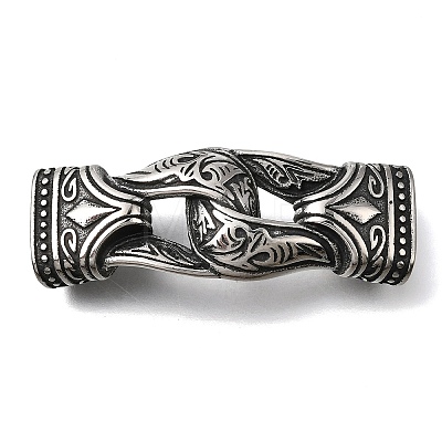 Viking Knot 304 Stainless Steel Connector Charms STAS-F356-12AS-02-1