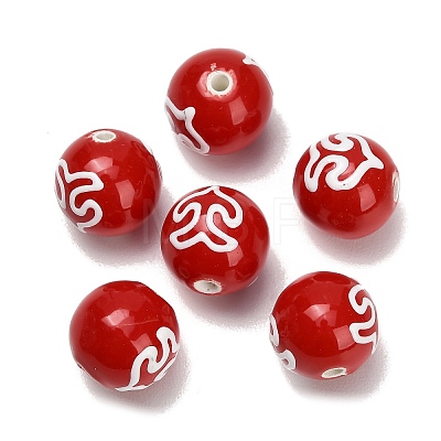 Handmade Porcelain Beads PR-T138-01C-1