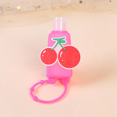 Plastic Hand Sanitizer Bottle with Silicone Cover KEYC-PW0003-05-03-1