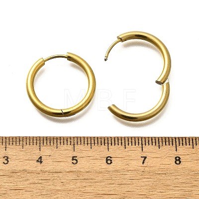 304 Stainless Steel Hoop Earrings for Women EJEW-M068-15H-G-1