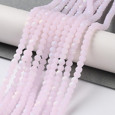 Imitation Jade Glass Beads Strands EGLA-A034-J3mm-MB02-1