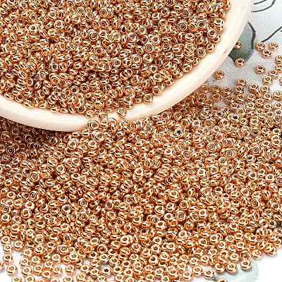TOHO 11/0 Demi Round Beads SEED-DR11-PF551-1