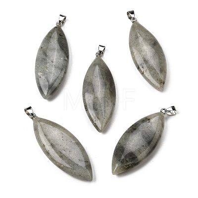 Natural Labradorite Big Pendants G-F820-06A-1