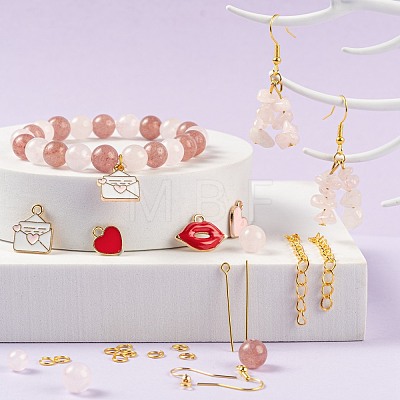 DIY Jewelry Set Making Kits for Valentine's Day DIY-LS0001-84-1