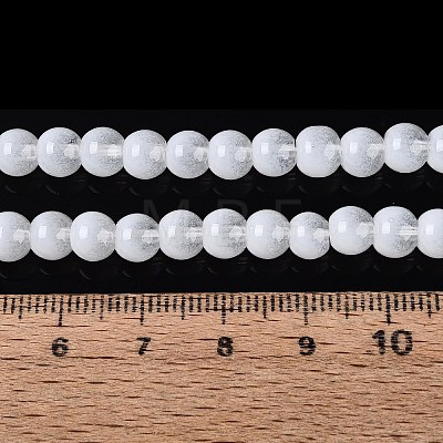 Acrylic Imitation Cat Eye Beads Strands OACR-Q197-01A-01-1