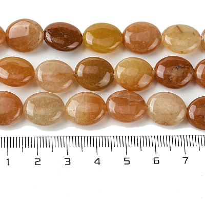 Natural Golden Silk Jade Beads Strands G-K365-B06-02-1