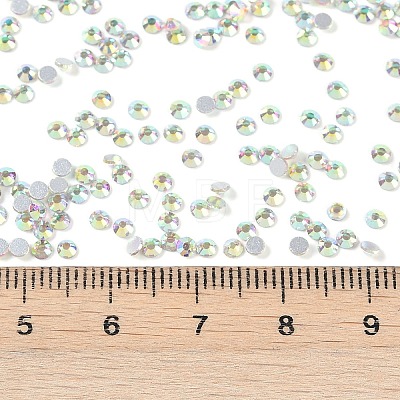 Glass Flat Back Rhinestone RGLA-C002-SS8-101-1