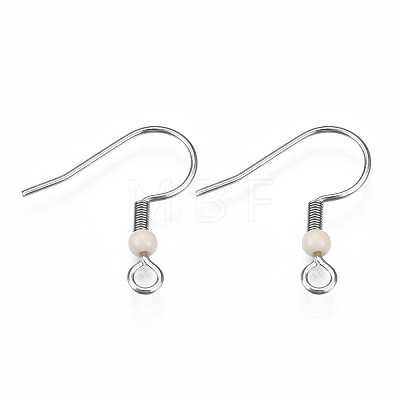 304 Stainless Steel Earring Hooks STAS-S057-63-1