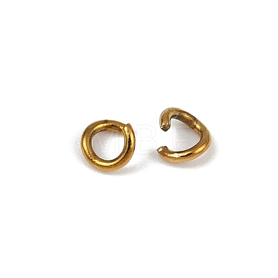 304 Stainless Steel Open Jump Rings STAS-Z137-01G-01-1