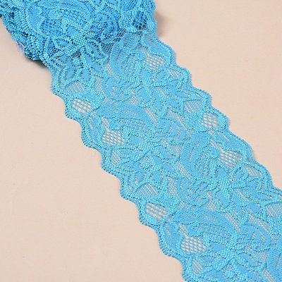 Elastic Lace Trim OCOR-WH0024-A25-1