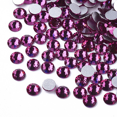 Glass Rhinestone Flat Back Cabochons RGLA-S002-10SS-26-1