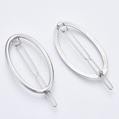 Alloy Hollow Geometric Hair Pin PHAR-N005-002P-1