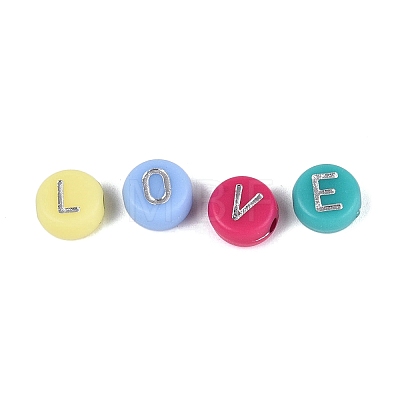 Opaque Acrylic Beads SACR-Q001-03-1