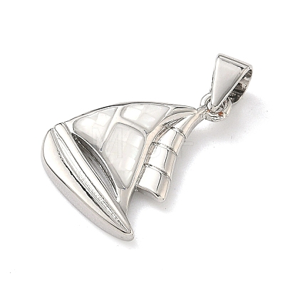 Brass Enamel Pendants KK-H534-04P-01-1